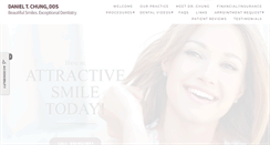 Desktop Screenshot of drdanielchung.com